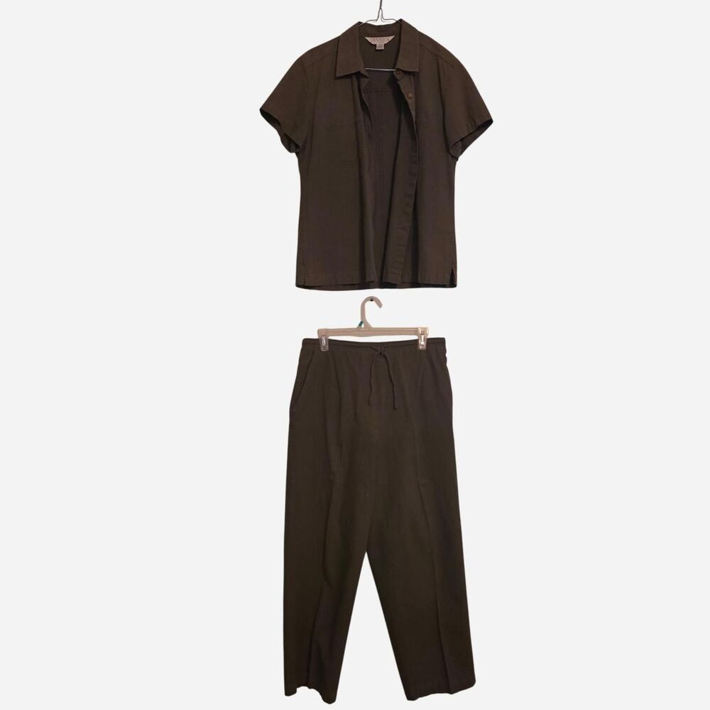 Annex Women's Khaki and Green Jumpsuit
